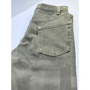 Vintage Levis 550 Relaxed Fit Jeans Olive Green Made in USA 29x34 Mens 550-2934